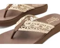 Сандалии SKECHERS Asana Luxe Ocean Breeze 2 с ажурным верхом и просторной посадкой Relaxed Fit