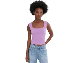 Топ Free People Love Letter Cami с цветочным жаккардом и рюшами