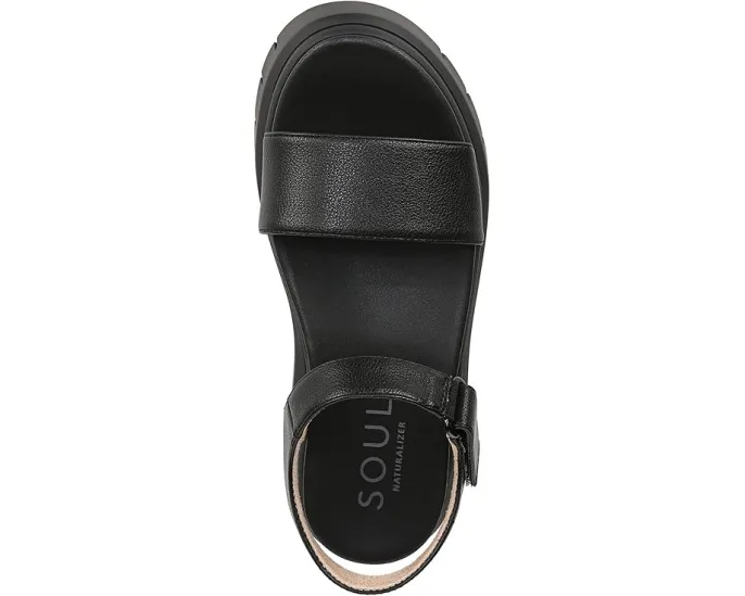 Сандалии Poppi на платформе с ремешком и технологией SoulContour