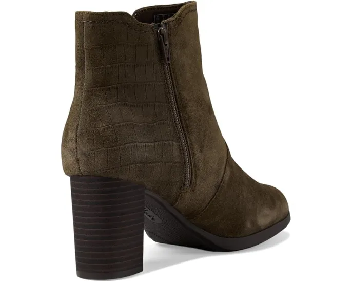 Ботинки Clarks Bayla Rose на устойчивом каблуке с миндалевидным носком