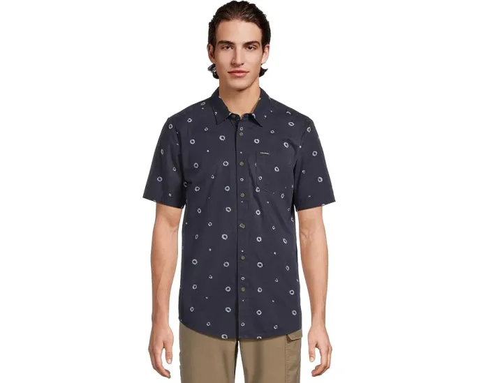 Короткая рубашка Scaler Stone из оксфордской ткани Volcom