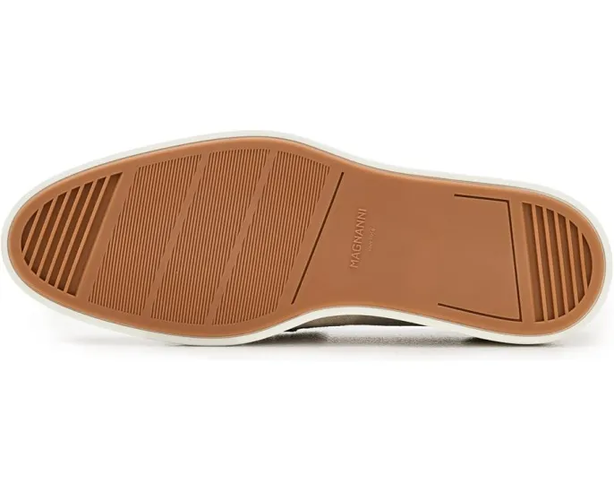 Мокасины Magnanni Lourenco из замши с кожаной стелькой и плоским каблуком