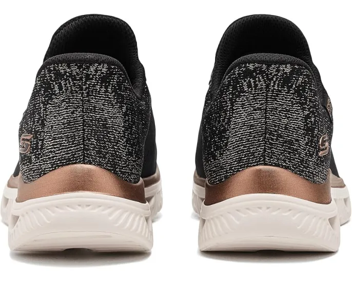 Кроссовки Arc Waves BOBS from SKECHERS с металлическим верхом