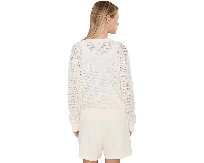 Varley вязаный кардиган Pembroke Knit с цветом цапли