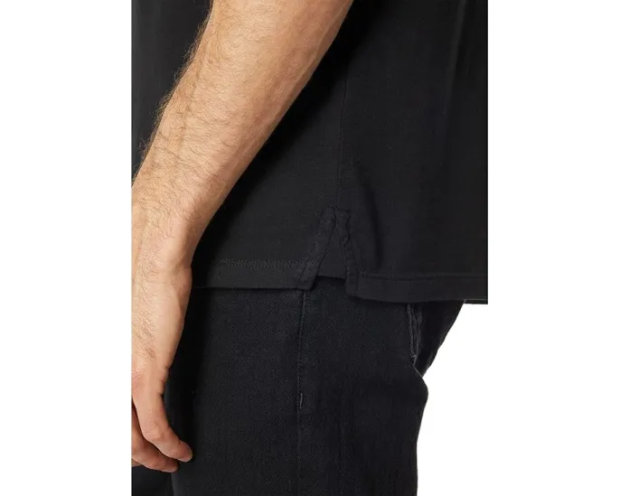 Футболка Vince с коротким рукавом и крашением в готовом виде