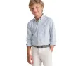 Рубашка Vineyard Vines Kids Wauwinet Tattersall из перформанс хлопка для малышей, детей младшего и старшего возраста