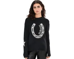 Свитер Kismet AllSaints с воротником-поло и рисунком подковы