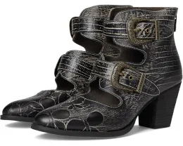 Ботильоны L'Artiste by Spring Step Notched-nature с тиснеными бабочками и пряжками