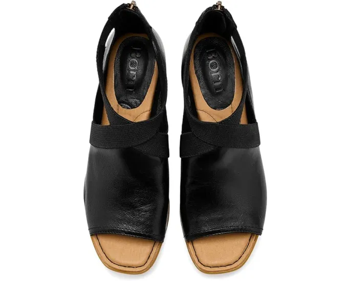 Сандалии Born Searing с квадратным носком и каблуком из дерева