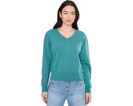 Свитшот Mod-o-doc с длинным рукавом и глубоким V-вырезом