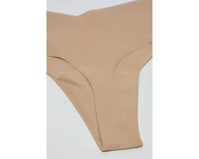 Набор Commando Classic Thong из 3 стрингов с необработанным краем