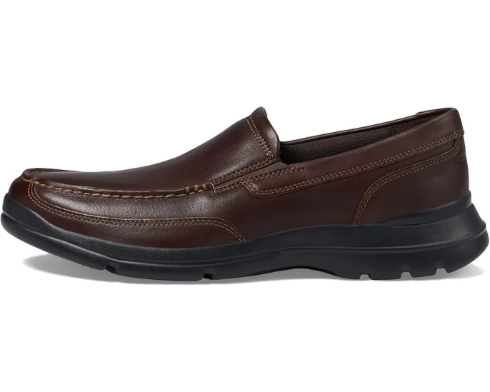 Лоферы Rockport Junction Point Slip-On из кожи с мягкой подкладкой