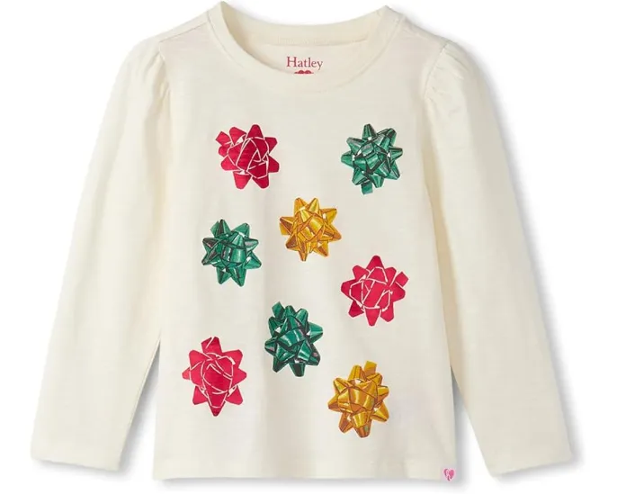Детская футболка Hatley Kids с круглым вырезом и резинкой