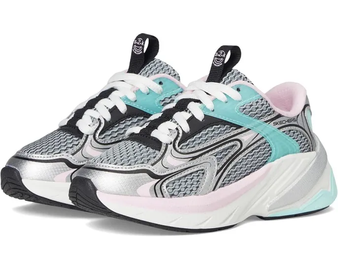 SKECHERS KIDS S2K детские кроссовки в стиле Y2K с сетчатым верхом и амортизирующей межподошвой