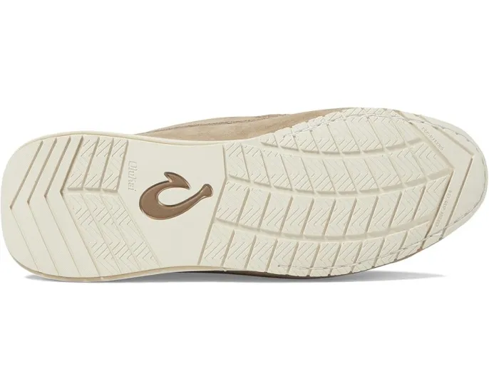 Обувь OluKai Ka'a Loafer из итальянского замша с овчинной подкладкой