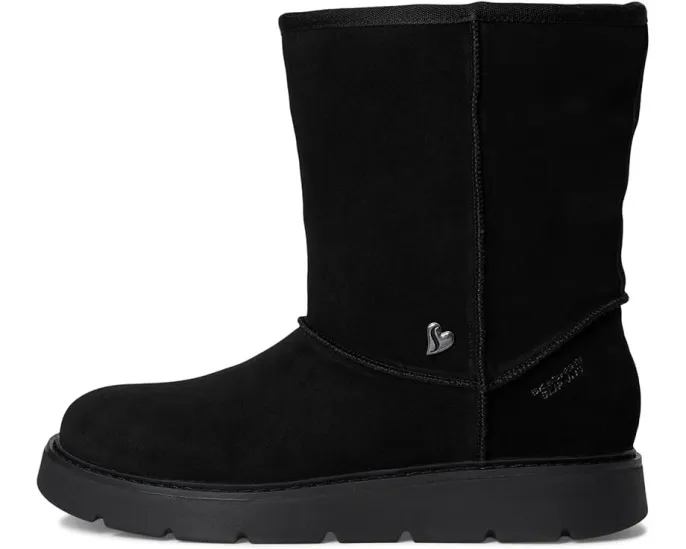Ботинки SKECHERS Keepsakes Cozy Mid с шерстяной подкладкой и технологией Hands Free Slip-ins