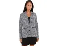 Жакет Petite Eileen Fisher из перуанского хлопка с воротником с вырезом