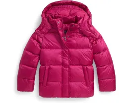 Пуховая куртка с капюшоном Metallic Down от Polo Ralph Lauren Kids для старших детей