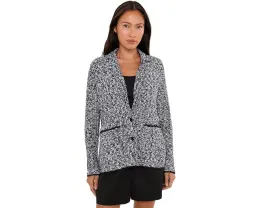 Жакет Petite Eileen Fisher из перуанского хлопка с воротником с вырезом