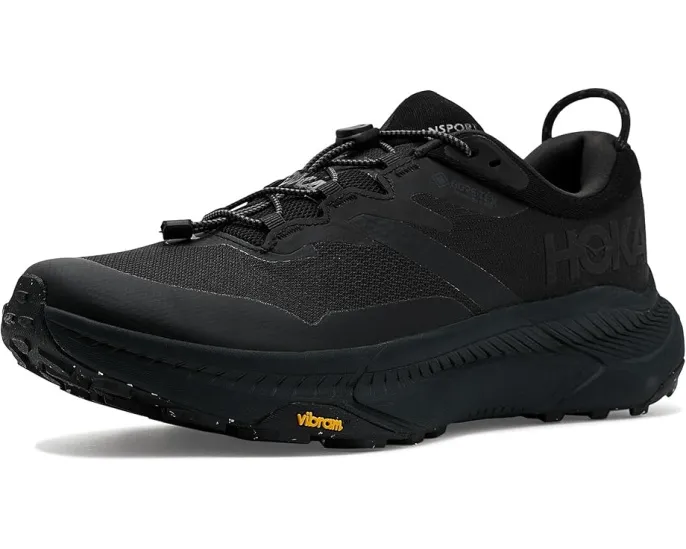 Hoka Transport GORE-TEX® кроссовки для трейла с мембраной и подошвой Vibram