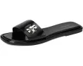 Сандалии Tory Burch T Lock Slide с широким ремешком и логотипом