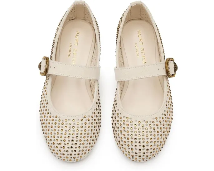 Балетки Kurt Geiger London Kids Mini Mayfair для детей с пряжкой