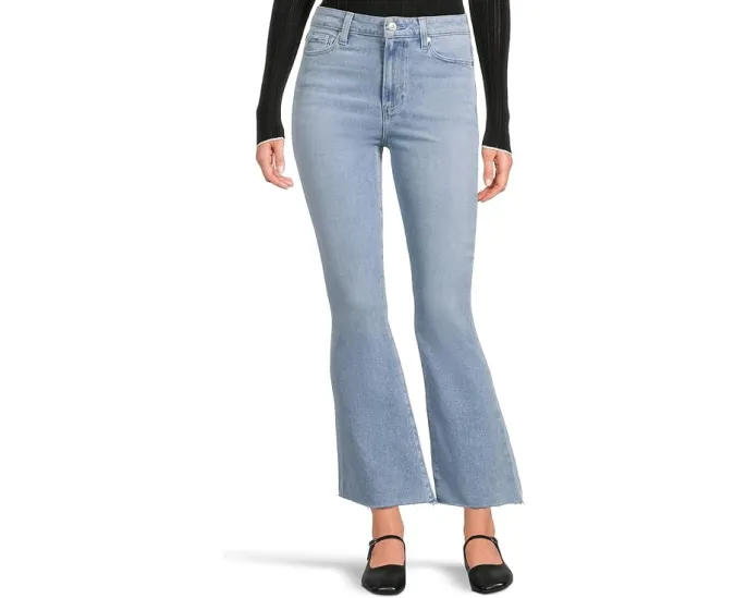 Джинсы Paige Claudine с высокой посадкой и клешем до щиколотки