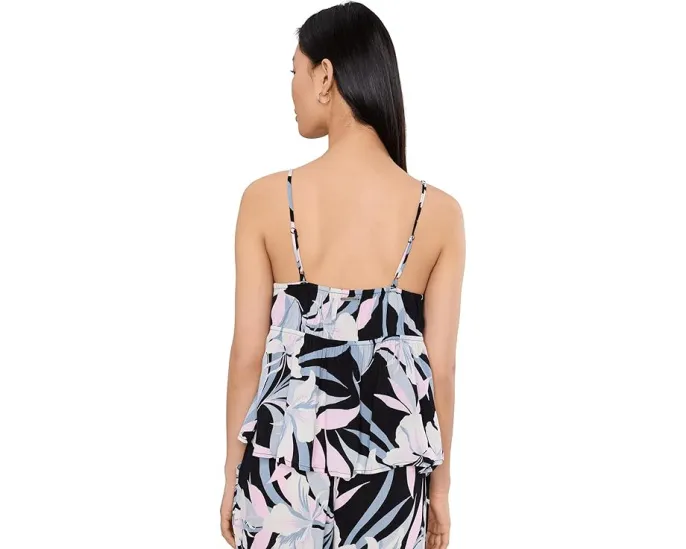 Топ Bloomed Cami с V-образным вырезом и силуэтом беби долл