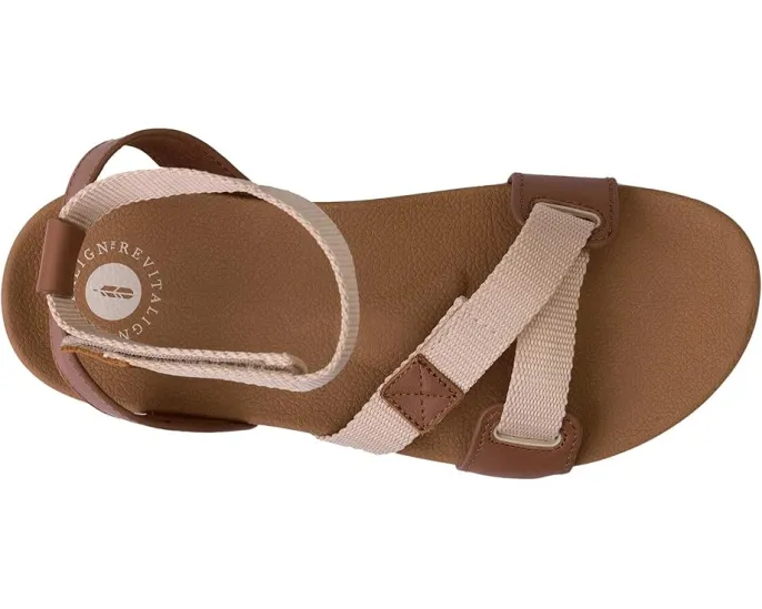 Сандалии Revitalign Webbed Sandal с ортопедической стелькой и ремешками из тесьмы