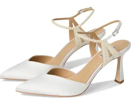 Туфли Badgley Mischka Destinee на каблуке с жемчужной деталью на лямке