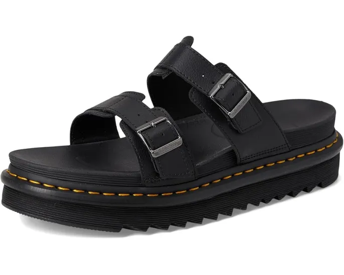Сандалии Dr. Martens Myles из вощеной кожи с платформой