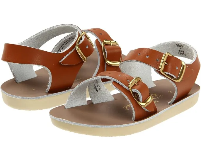 Детские сандалии Salt Water Sandal Sun-San Sea Wees с водостойкой кожей и пряжками