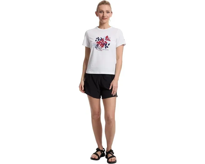 Футболка Columbia Sun Trek Graphic с коротким рукавом и защитой UPF 50