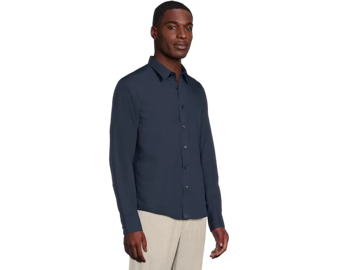 Рубашка UNTUCKit без складок с классическим воротником и длиной без заправки