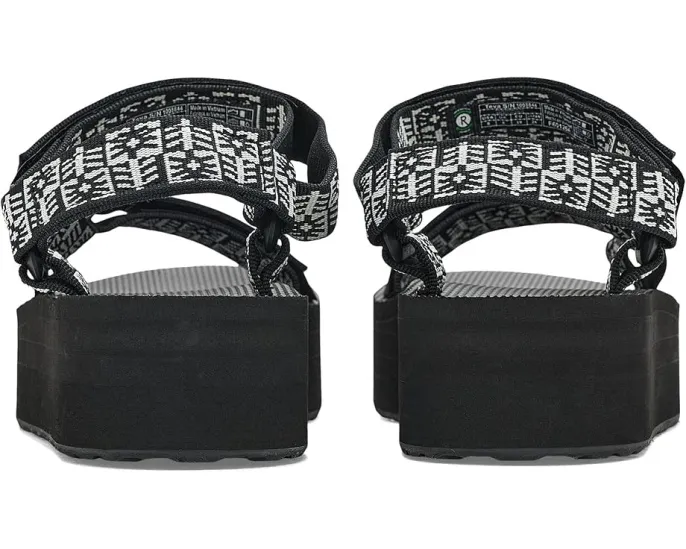 Сандалии Teva Flatform на платформе с ремешками из переработанного полиэстера