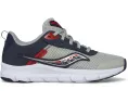Кроссовки Saucony Axon KDZ для детей с верхом из кожи и сетки и легкой подошвой EVA