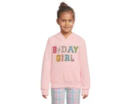 Lola and The Boys Худи Birthday Girl с пайетками для девочки на день рождения