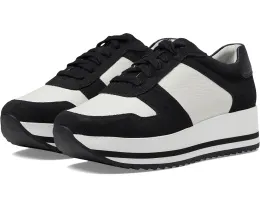 Кроссовки Johnston & Murphy Gracie Color-Block Lace-Up из замши и кожи