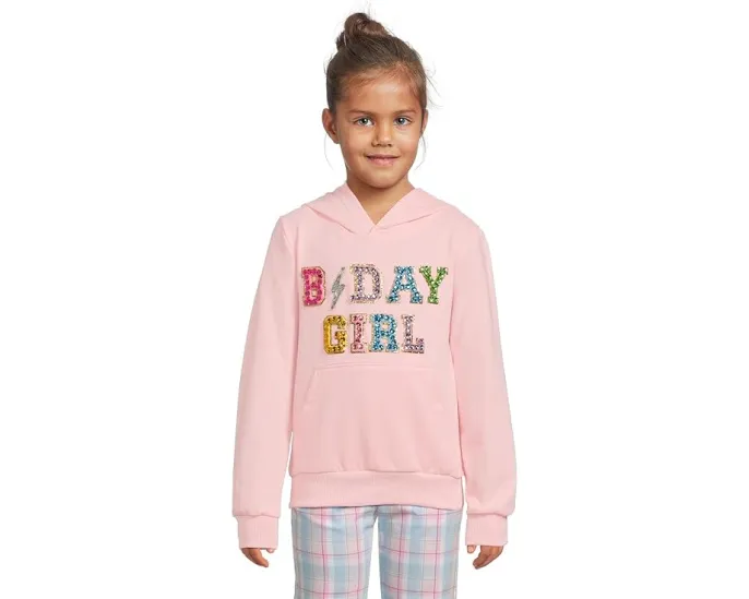 Lola and The Boys Худи Birthday Girl с пайетками для девочки на день рождения
