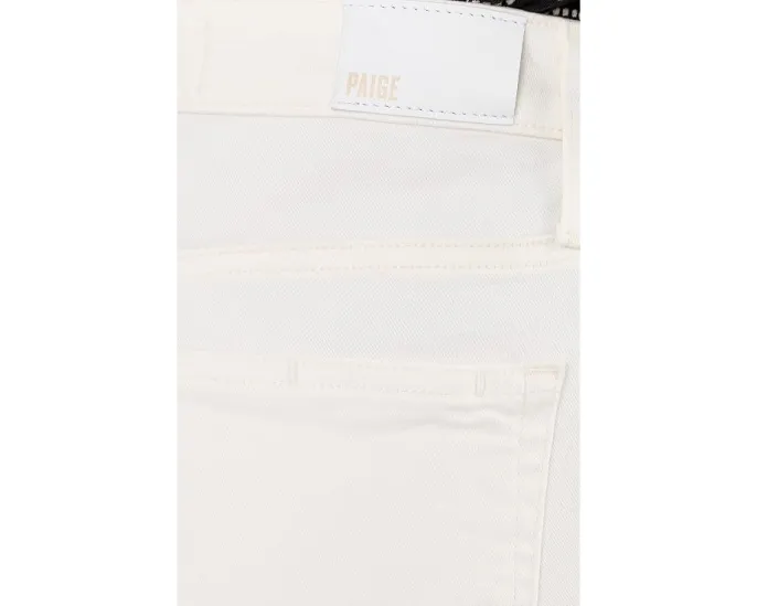 Джинсы Paige Petite High Rise Laurel Canyon в оттенке Tonal Ecru
