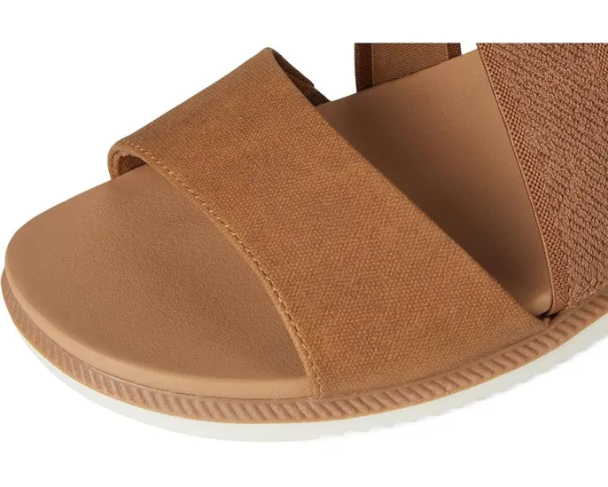 Веганские сандалии BOBS from SKECHERS Desert Kiss Low на переплетающихся ремешках