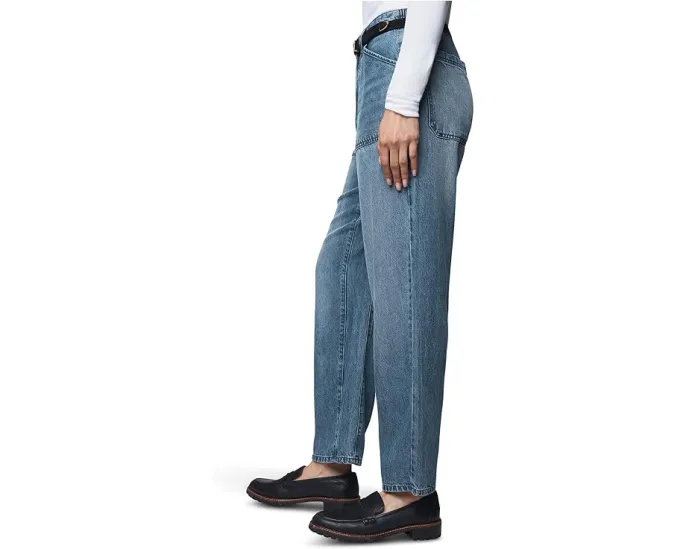 Брюки Carissa Indigo с прямыми штанинами и накладными карманами