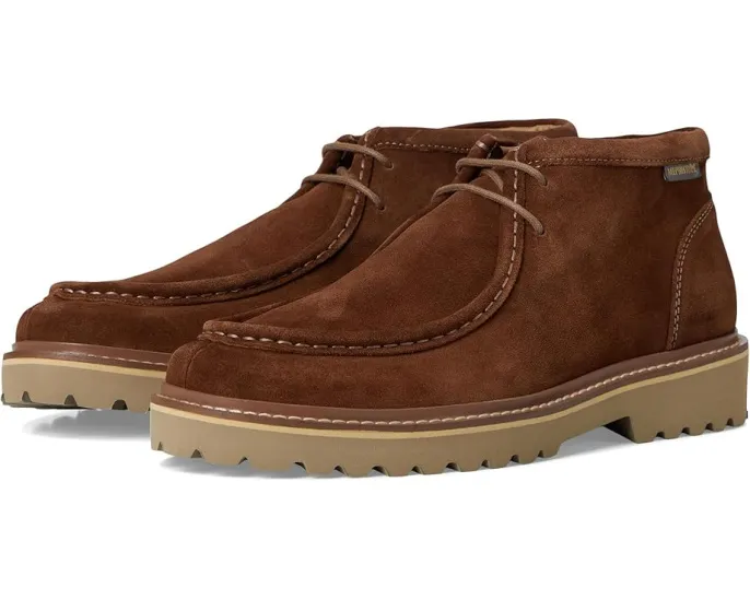 Ботинки Mephisto Alexander из замши с мокасиновым носком и массивным каблуком