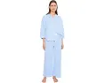 Широкие брюки Eberjey Linen Blend из льна и вискозы