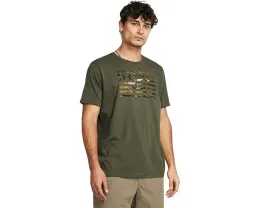 Under Armour Freedom Flag Printed T-Shirt с принтом флага