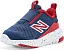 New Balance 468 Slip On для малышей морской синий истинный красный