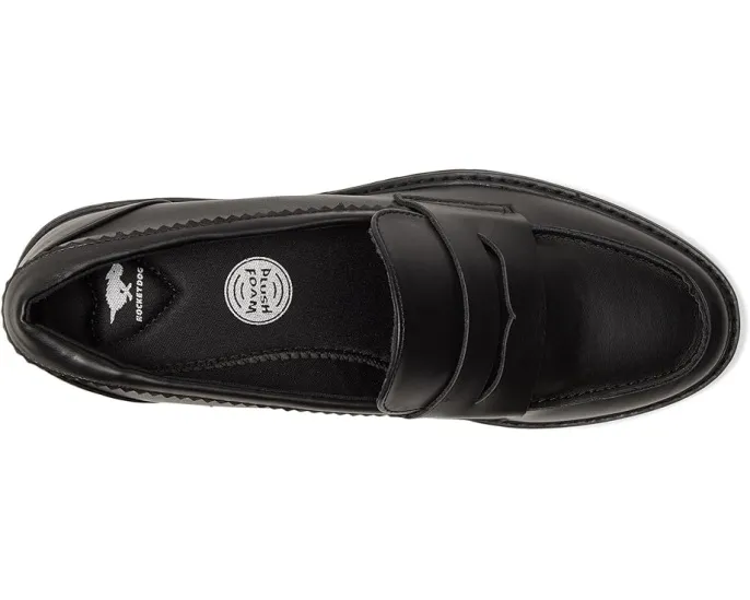 Rocket Dog Лоферы North черные из искусственной кожи с удобной стелькой и резиновой подошвой