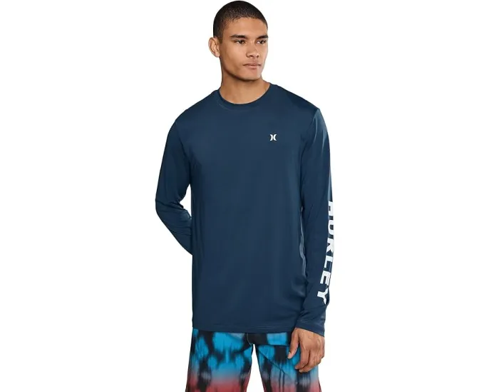 Лонгслив для плавания Hurley Riptide с защитой UPF 50+