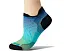 Носки Smartwool Run Zero Cushion Ombre Print Low Ankle с градиентным принтом и поддержкой ахилла