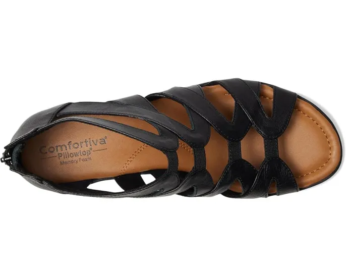 Сандалии Eternia от Comfortiva с эластичными вставками и удобной подошвой